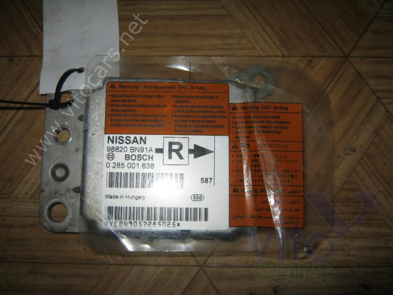 Блок управления AirBag (блок активации SRS) Nissan Almera 16 (с разборки)