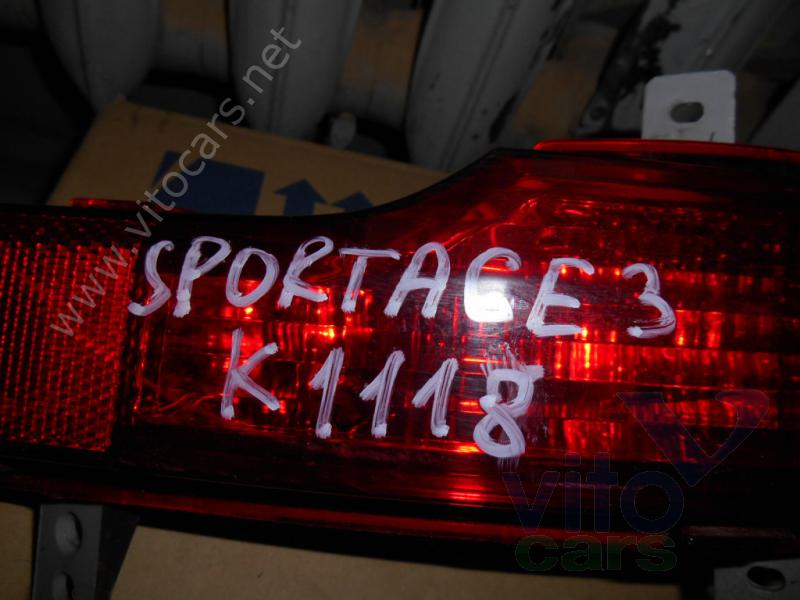 Фонарь задний в бампер правый KIA Sportage 3 (с разборки)