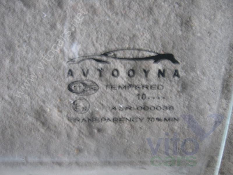 Стекло двери задней левой Daewoo Nexia (2008>) (с разборки)