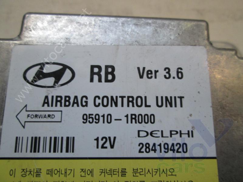 Блок управления AirBag (блок активации SRS) Hyundai Solaris 1 (с разборки)