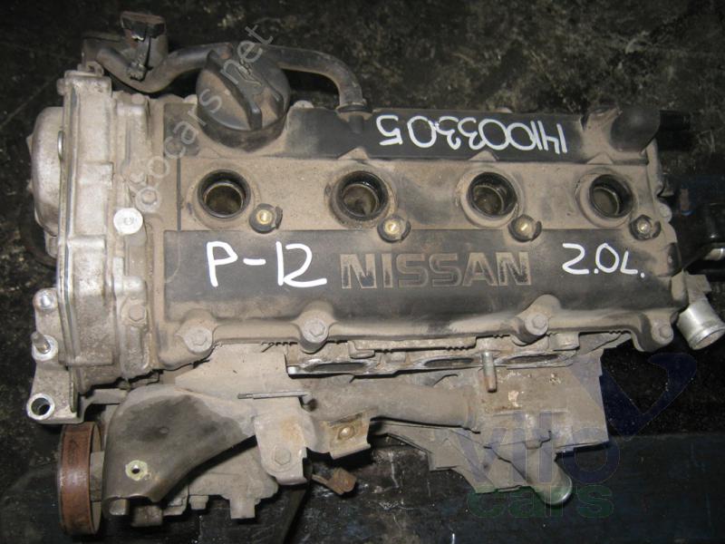 Двигатель (ДВС) Nissan Primera P12 (с разборки)