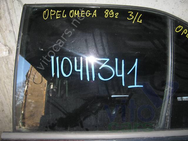 Стекло двери задней левой Opel Omega A (с разборки)