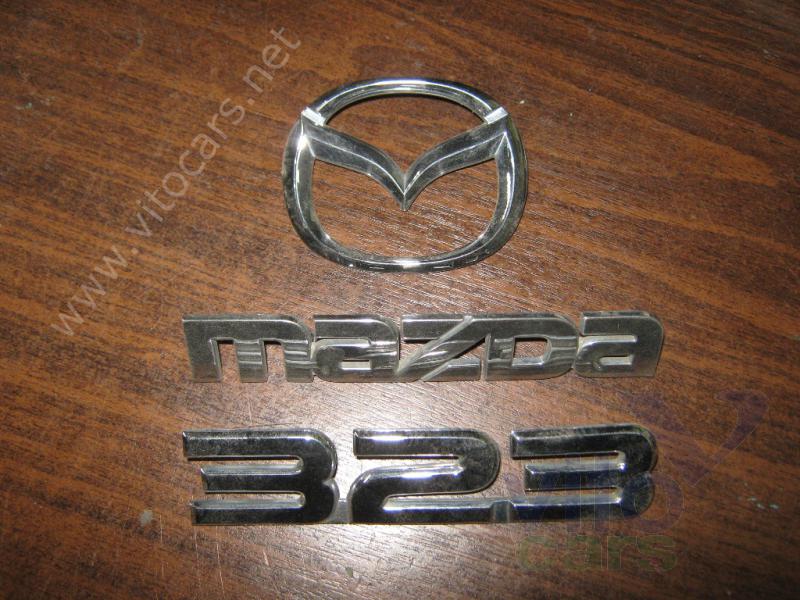 Эмблема (логотип, значок) Mazda 323 [BJ] (с разборки)